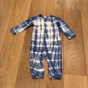 Pehr Magical Forest Onesie Blue Tie Dye 6-12 months